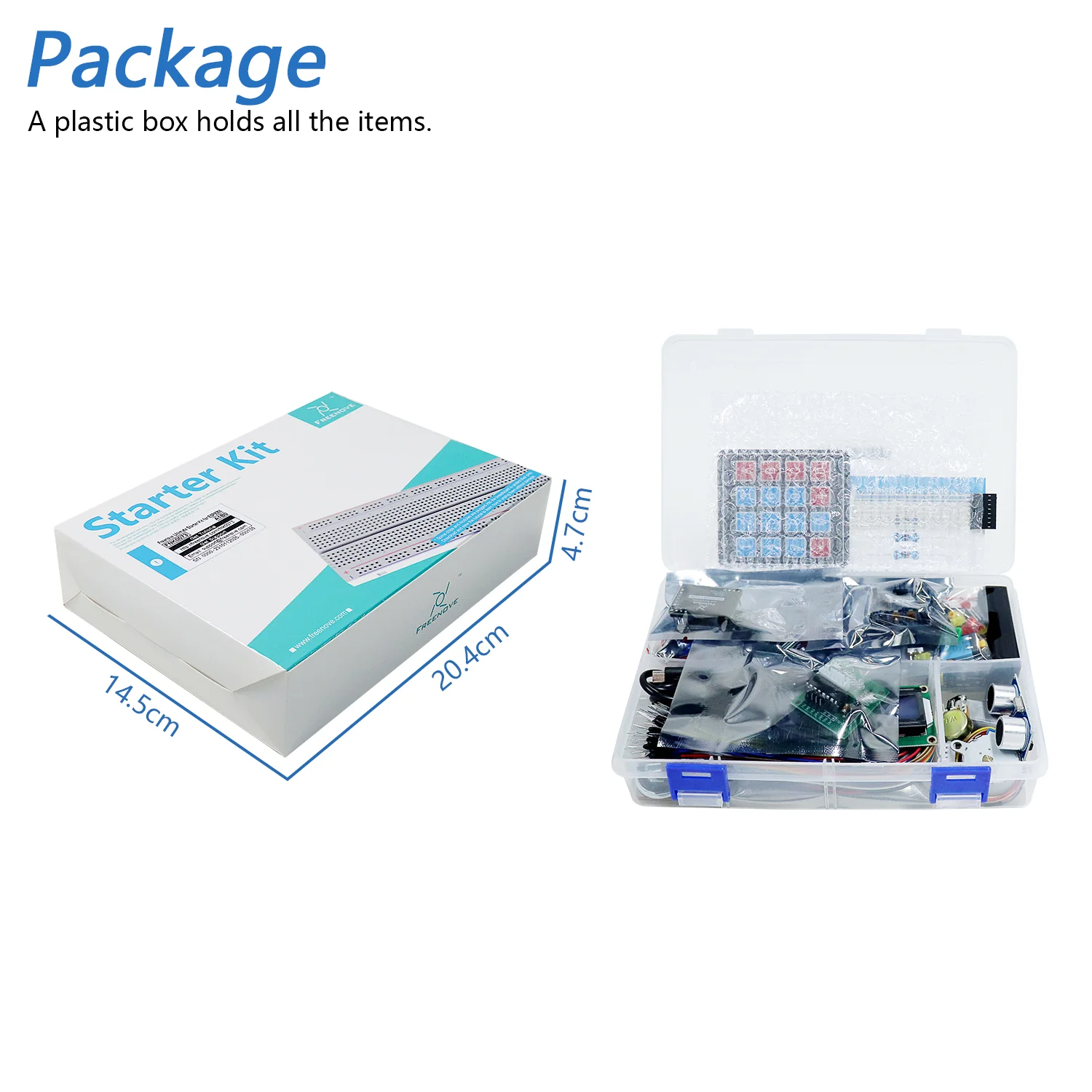 Freenove Ultimate Starter Kit for ESP8266 Wi-Fi, 32-bit 160 MHz Mini Microcontroller, Python C Java, 715-Page Detailed Tutorial, 218 Items, 109 Projects - Image 7