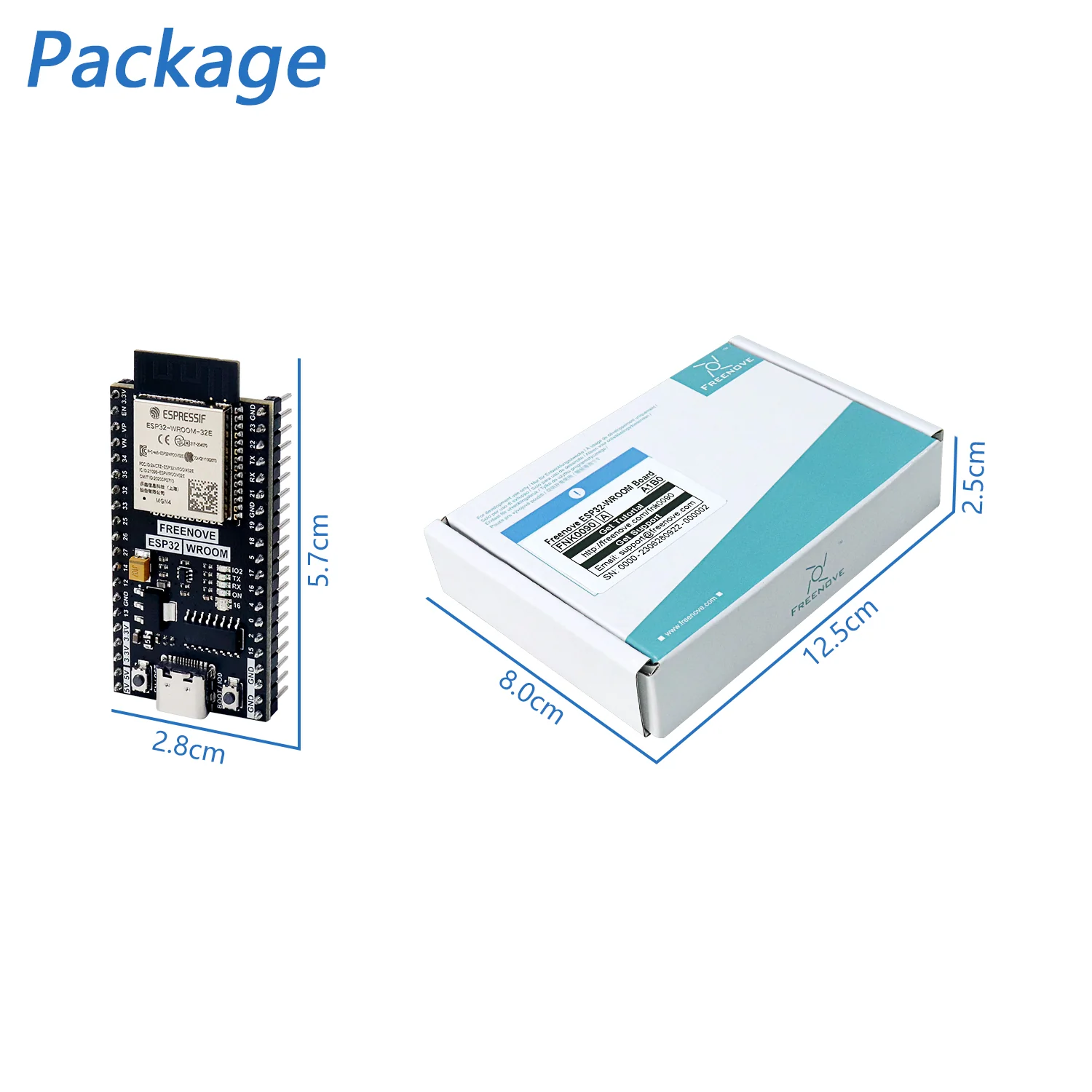 Freenove ESP32 Wi-Fi Bluetooth Board, Dual-core 32-bit 240 MHz Microcontroller, Python C Code, Example Projects Tutorial - Image 6