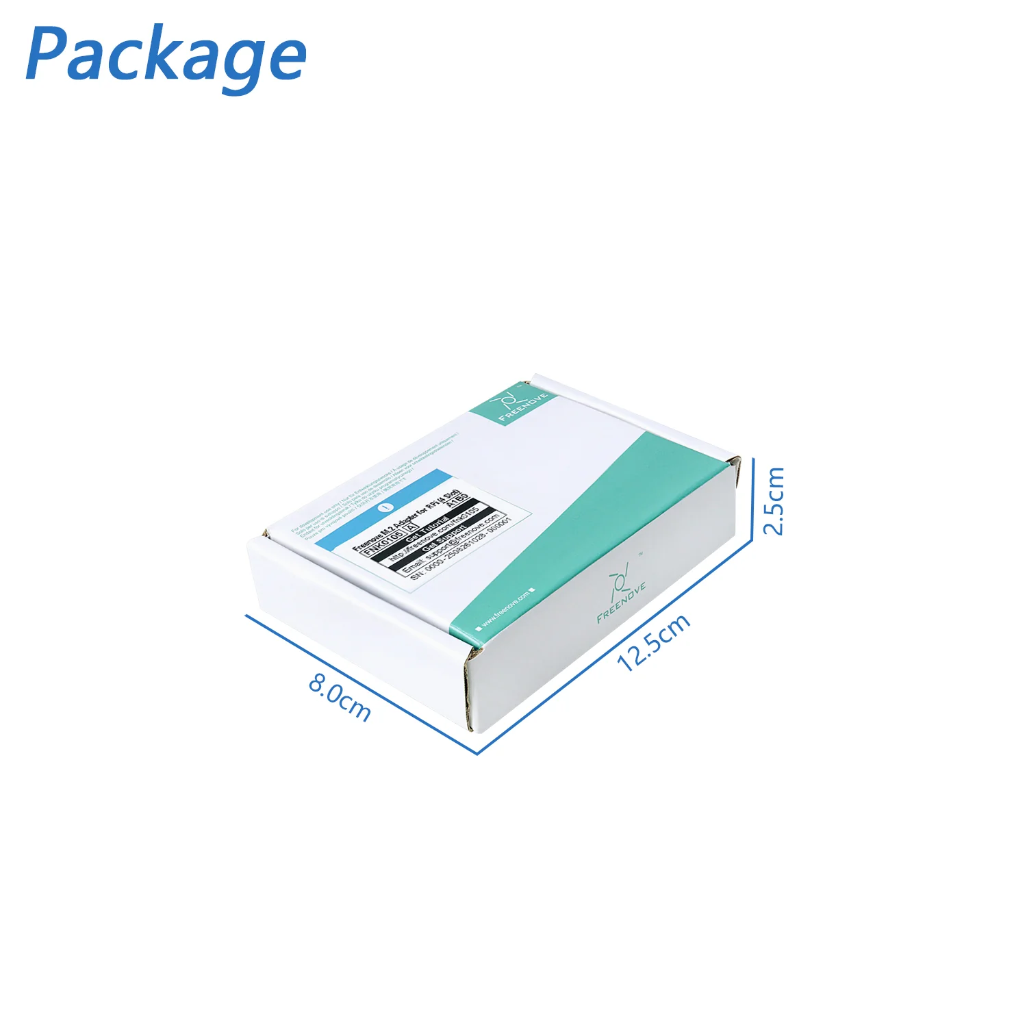 Freenove Quad / Dual M.2 NVMe Adapter for Raspberry Pi 5, SSD HAT AI HAT 4 / 2 Slots NAS RAID Kit, Solid State Drive Size 2230 2242 2260 2280, PCIe 2.0 Max Speed 500 MB/s - Image 6